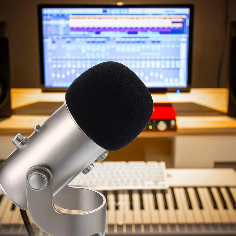 Чехол для микрофона губка микрофон ветровое стекло Blue Yeti Pro конденсаторный (губка