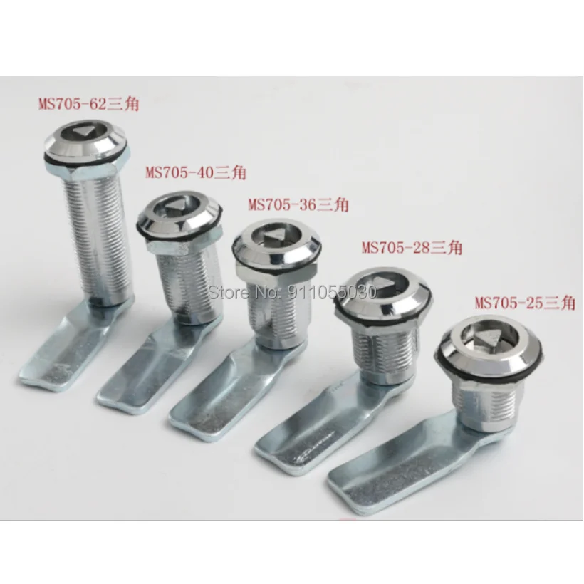 Xjj-Ms705 Versione Più Lunga Serratura Triangolare Serratura Del Contatore Del Gas Chiave Contatore Elettrico A Gas Scatola Chiusura A Scatto Serratur
