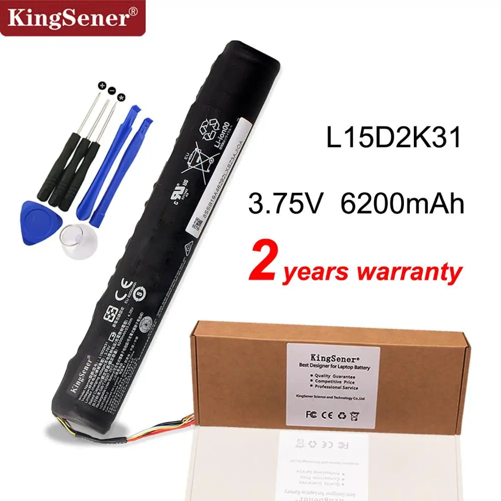 Аккумулятор KingSener L15D2K31 для планшета 3 75 в 6200 мА/ч 850 Вт/ч LENOVO YOGA 3-м Yt3-850F YT3-850 YT3-850M