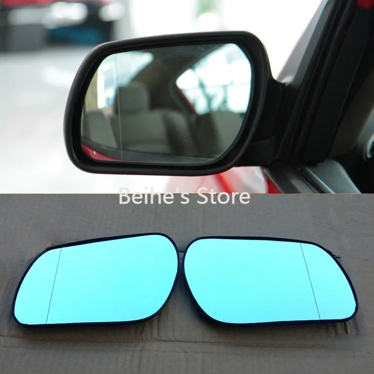 For Mazda 3 Car Rearview Mirror Wide Angle Hyperbola Blue Mirror Arrow