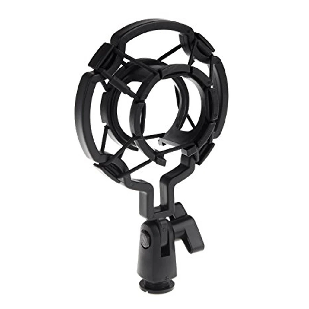 Universal Microphone Shock Mount Cradle Holder Clip Stand Mic Accessories