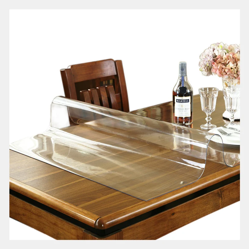 Nappe transparente en pvc - rectangulaire - mat - 30 x 30 cm - lavable -  film transparent - protection de table - ajustable[215] - Cdiscount Maison