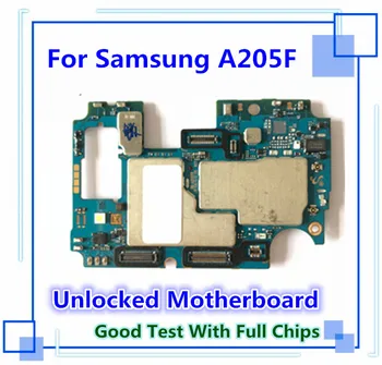 

for Samsung Galaxy A20 A205F motherboard with chip original replaced A205F card Factory unlocked Official Android OS installed