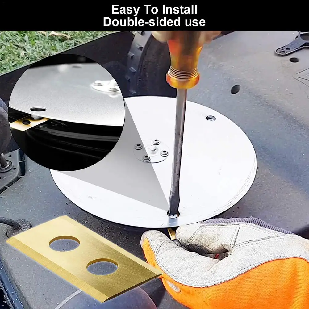 Lama Per Tosaerba A Doppio Foro 36 X18Mm In Acciaio Inossidabile Worx Landroid Robot Intelligente Lawn Robot Blade Diserbo Da Giardino 30 Pz/Set