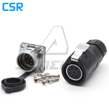 

XHP20 series, 9-pin waterproof connector plug and socket Fit RV Solar Port, Fit Furrion, Forrest River RV Solar Ports IP67