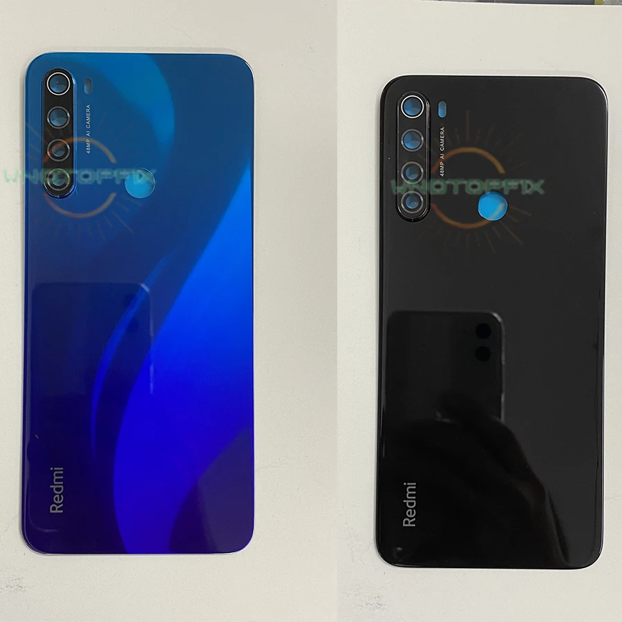 Для Xiaomi Redmi Note 8 Pro крышка батареи Задняя стеклянная панель Дверь Корпус с