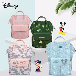 Disney – sac à langer coloré pour bébé, sac à dos de maternité à la mode, avec chauffage USB, grande capacité, étanche, pour les soins de bébé en voyage 