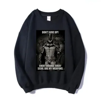 

Winter Men and Women Fleece Hoodies Sweatshirt Batman Pullover Hoody Fashion Men's Sportswear Mans Tracksuits Harajuku Hoodie