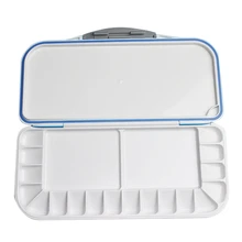 Вода Цвет Увлажняющий цвет коробка анти-утечки Уплотнение увлажняющий эскиз краски коробка 18 сетки цвет