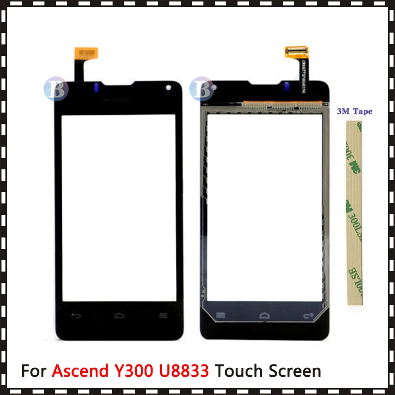Высокое качество 4 0 &quotдля Huawei Ascend Y300 U8833 сенсорный экран дигитайзер Датчик