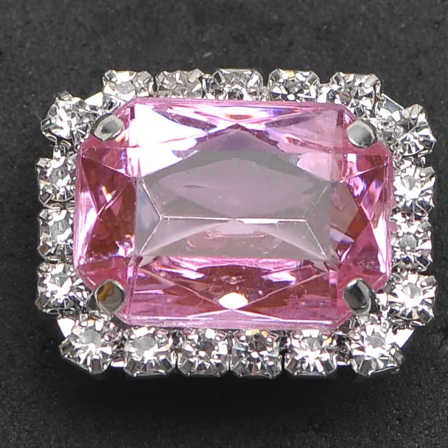 Crystal Crown Metal Charms Designer Croc Accessories Clog Shoe Button Decoration Lovely Little Bear Charm for Croc Shoes r6025