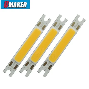 

3W 5W 50x7mm COB beads two color Led Chip Diodes Surface Light for Led Bulb Spotlight Street Led Lamp