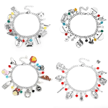 

Hot sale Greatest Showman Chucky Spirited Away TV Show Friends charm bracelets bangles fashion women jewelry accessories gifts