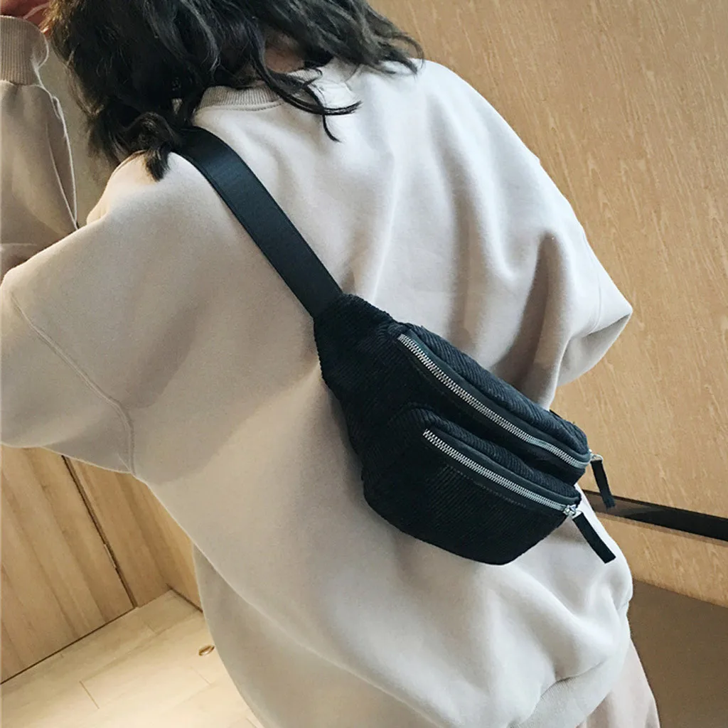 Уличная поясная сумка для женщин Новые Карманы Повседневная сумка на плечо модная сумка-мессенджер женская сумка marsupio donna