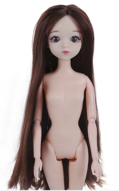 11 подвижных шарнирных 30 см 1/6 куклы игрушки BJD кукла Обнаженная Женская тела модные куклы игрушки для девочек подарок нормальная кожа - Цвет: A