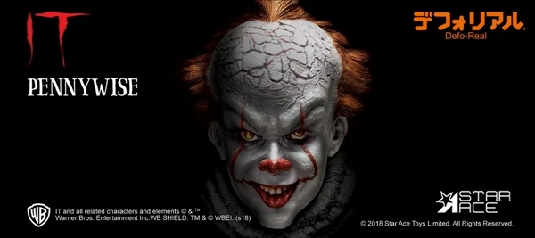 SA6004 SA6005 SA6006 1/12 DF IT joker 15 см мягкий винил Defo настоящая серия Pennywise Фигурка Статуя Модель полный набор игрушка для фанатов