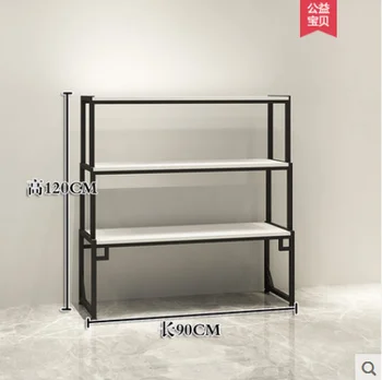 

Clothing store display rack shelf rack water table 3-layer shelf Nakajima display rack shoe rack bag rack