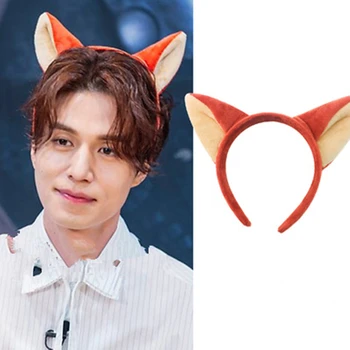 

2020 fashion new cute fox ear hairpin Korean sweet 구미호뎐 Tale of the Nine Tailed Lee Dong Wook