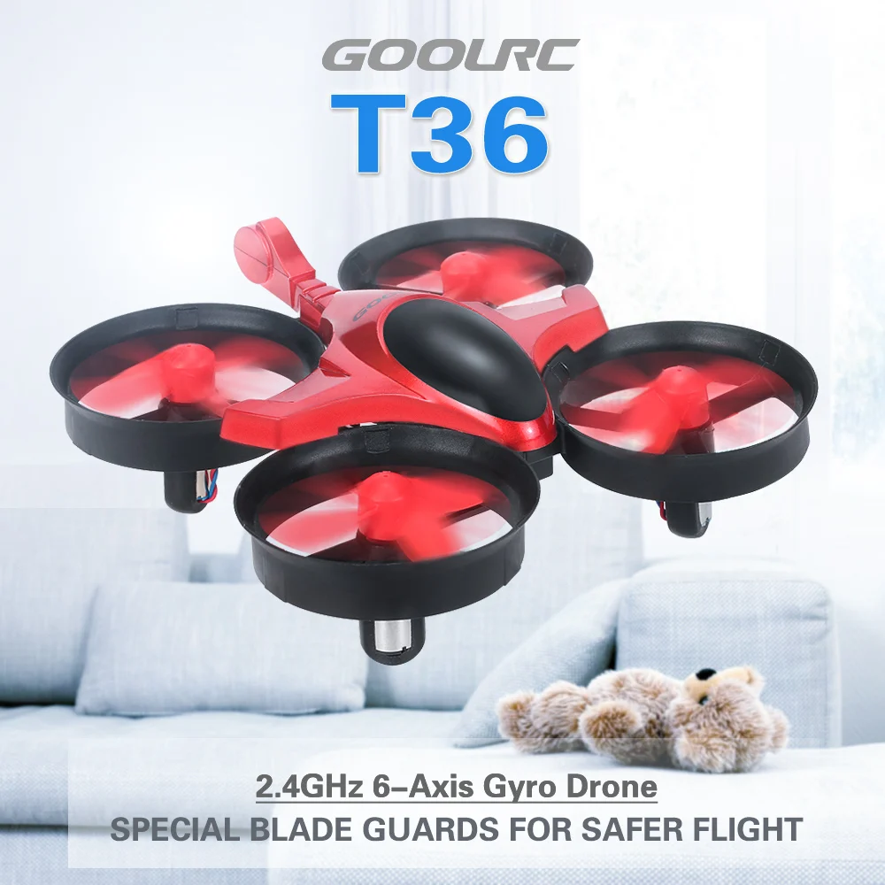 Набор 2,4G 4CH дрона с дистанционным управлением 6-Axis Gyro 3D-Flip анти-раздавить НЛО RC Quadcopter RTF Дрон вертолет игрушки для детей в возрасте 2 Цвет
