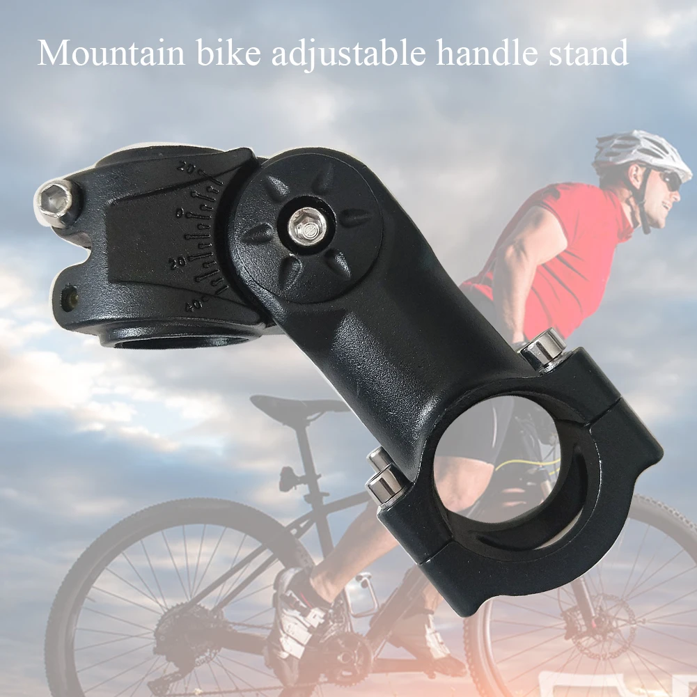 

Mountain Bike Replacement Rise Clamp Adustable Handle Bar Extension Fixed Aluminum Alloy Bicycle Stem Cycling Durable Adapter