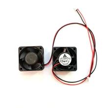 Lot de 2 ventilateurs de refroidissement pour serveur, 12v dc, 0,18 a, 40x40x20mm