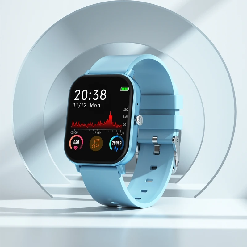 

2020 bluetooth call smart watch body temperature measurement blood pressure heart rate monitoring men and women new smart watch