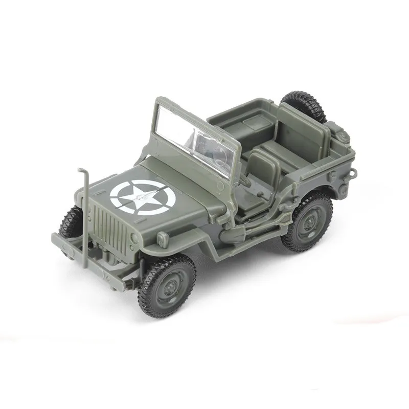 Ww 2 1/48 армия США джип Вилли модель сборки игрушки старомодные модели
