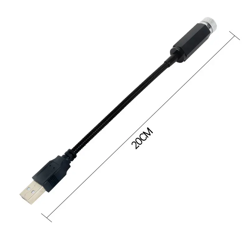 USB Ночной светильник романтическое украшение подарок для автомобиля звезда