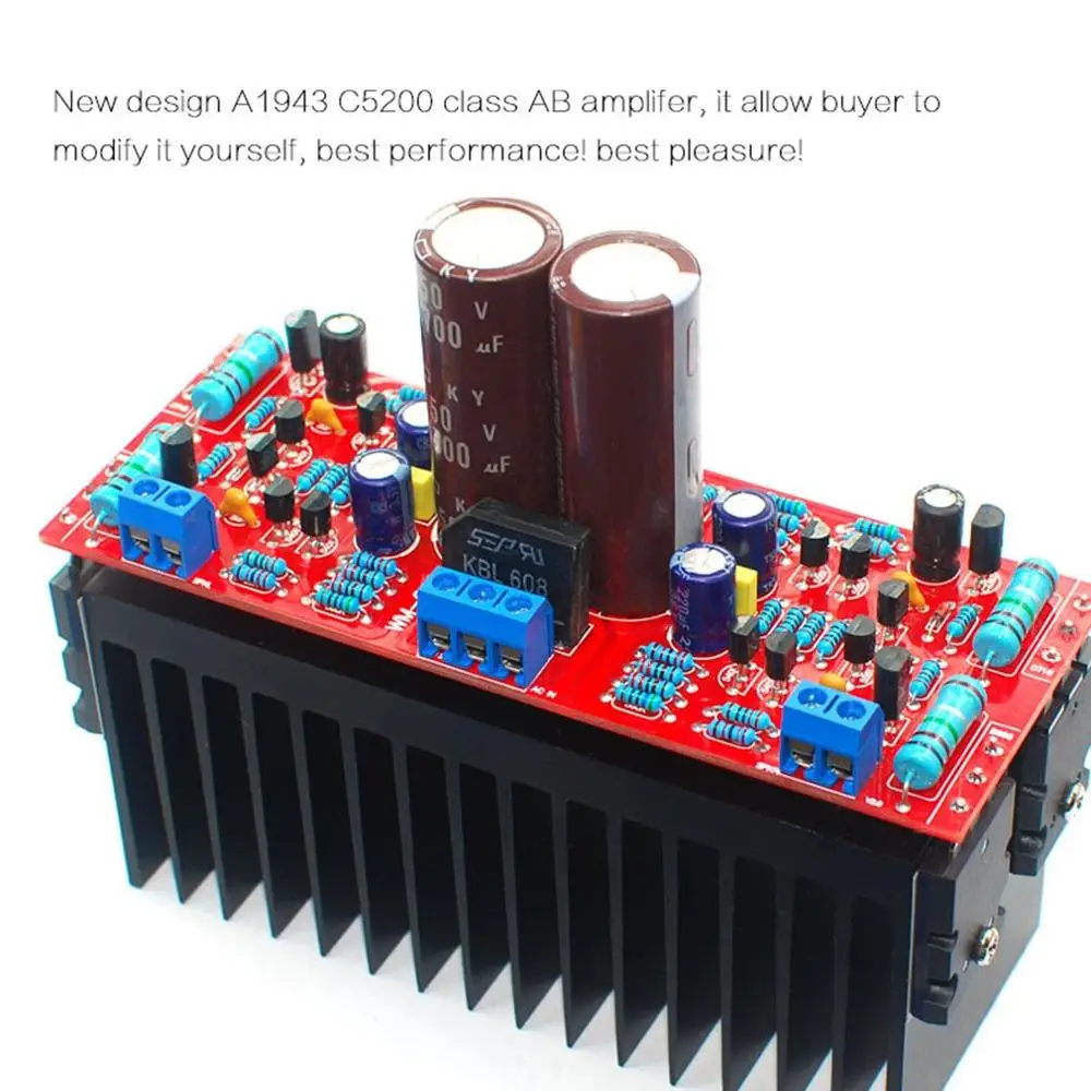 Tta1943 Ttc5200 транзисторы класса Ab стерео амлификатор максимальная мощность 80 Вт на канал ламповый усилитель профессиональный