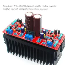 Tta1943 Ttc5200 транзисторы класса Ab стерео амлификатор максимальная мощность 80 Вт на канал ламповый усилитель профессиональный