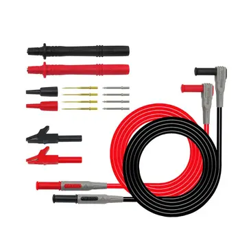 

P1300B Digital Multimeter Probes Test Leads Replaceable Needles Kits Clearance Cable Wire Clips Hotselling A5YD