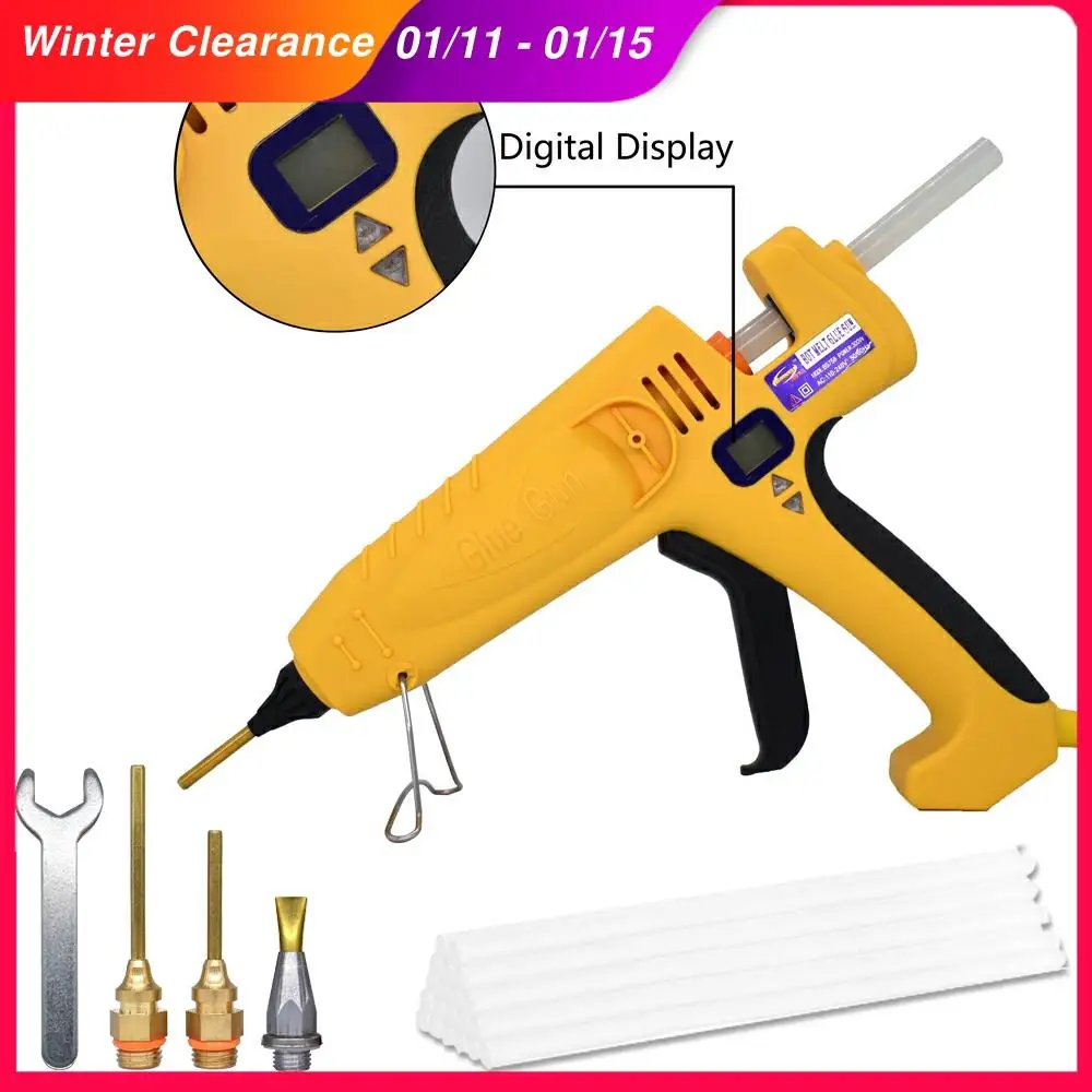 500 Вт промышленный высокомощный клеевой пистолет с регулируемой температурой
