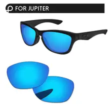 Papaviva Ice Blue зеркальные поляризованные Сменные линзы для Jupiter Солнцезащитные очки Рамка UVA и UVB Защита