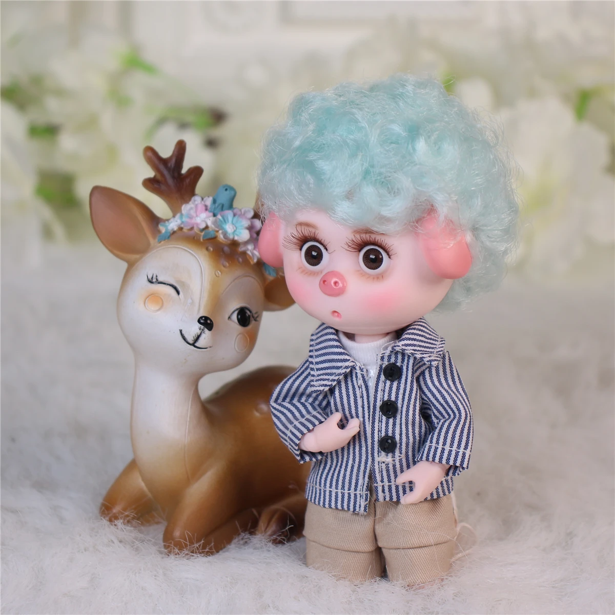 Dream Fairy 1/12 BJD кукла DODO Pigies игрушка кукла с волосами одежда обувь 14 см мини кукла шарнир тела ob11 милый детский подарок