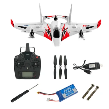

HOBBYINRC M02 2.4G 6-Axis Gyro Brushless Motor Vereticl Flight Stunt Aircraft Remote Control Wing Plane - Red