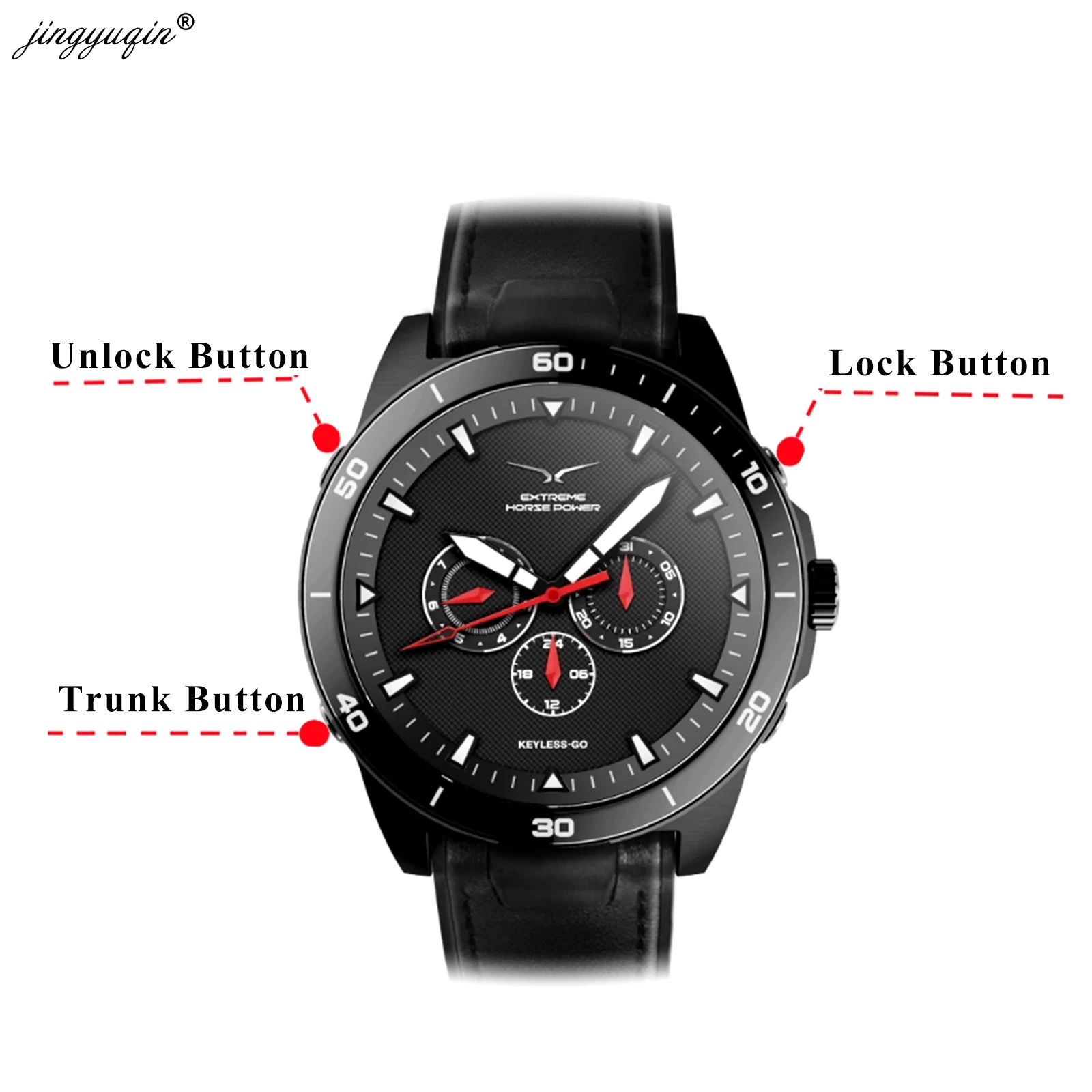 jingyuqin Xhorse SW 007 Newest Universal Remote Controller Smart Watch