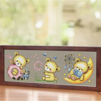 

Cross Stitch Set Chinese Cross-stitch Kit Embroidery Needlework Craft Packages Cotton Fabric Floss New Designs Embroidery G165