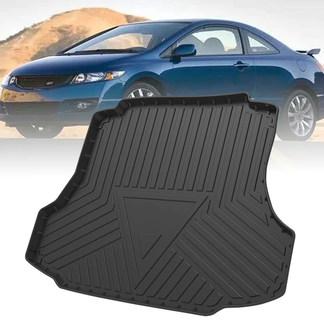 Tapis Coffre ArrièRe Voiture PersonnaliséS à Couverture ComplèTe, Pour  Hon-da Civic 2014-2015, Tapis Doublure Coffre Cuir, Doublures Plateau  Chargement, Tapis AntidéRapants Anti-Rayures ImperméAbles : : Auto  et Moto