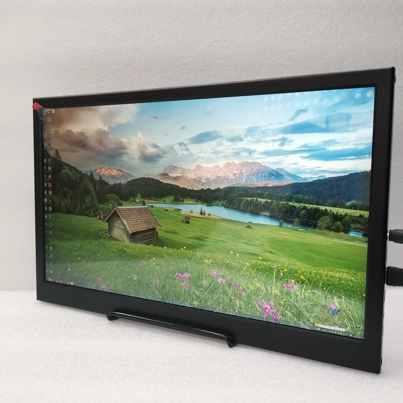 15.6-Pollici 4K Di Gioco Portatili Monitor Xbox Ps4 Lcd Del Computer Portatile Di Visualizzazione Dello Schermo 3840X2160 4K Di Sorveglianza Gaming Mo