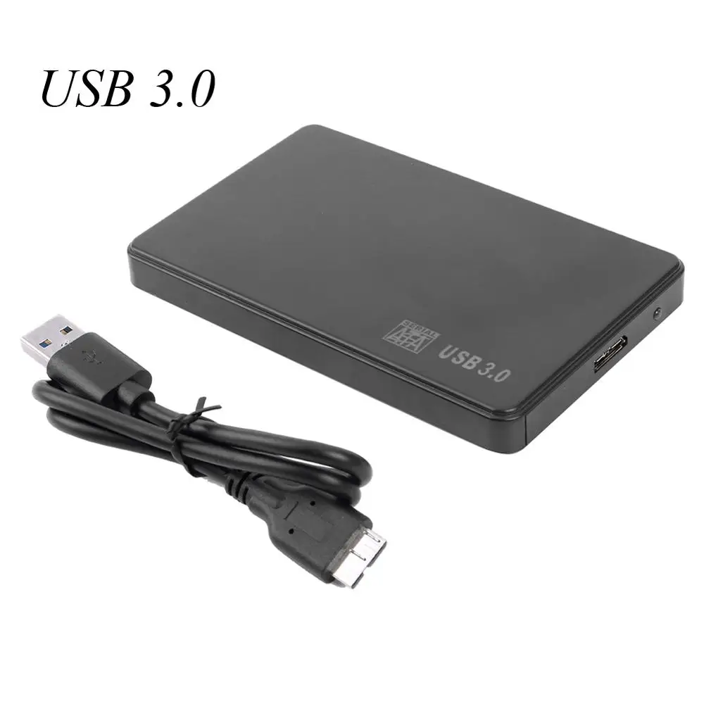 2,5 дюймов USB3.0/USB2.0 жесткий диск Корпус HDD SSD корпус USB в SATA адаптер Поддержка 2 ТБ HDD диск для WIndows Mac