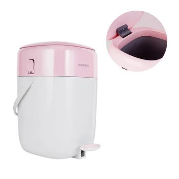 

1PC Pedal Trash Can Creative Garbage Bin with Lid Household Trash Box Portable Sorting Garbage Container for Home Kitchen Toilet