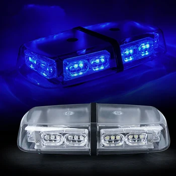 

Magnets Base 36W DC 12V Car Roof Flashing Strobe Emergency Light Bar 36 LED Truck Police Warning Lights Lamp Blue