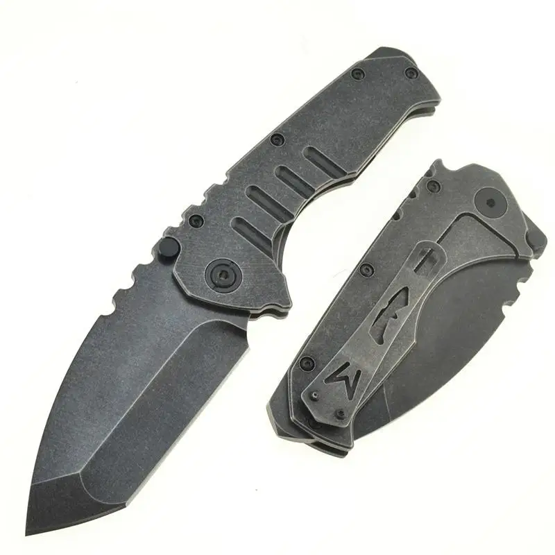 Medford Nocturne folding knife 9cr18mov sharp blade stone wash steel G10 handle EDC self defense tactical survival gift knife
