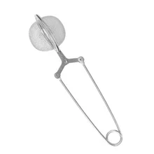 3x набор фильтров для заварки чая с ручкой из нержавеющей стали, фильтр для заварки чая, прочный, общая длина 15 см, диаметр шарика 4,5 см