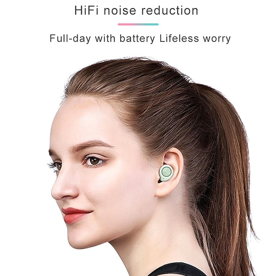 Беспроводные Bluetooth наушники tw60 tws fone de ouvido bluetooth 5 0 вкладыши гарнитура для xiaomi pk gt1