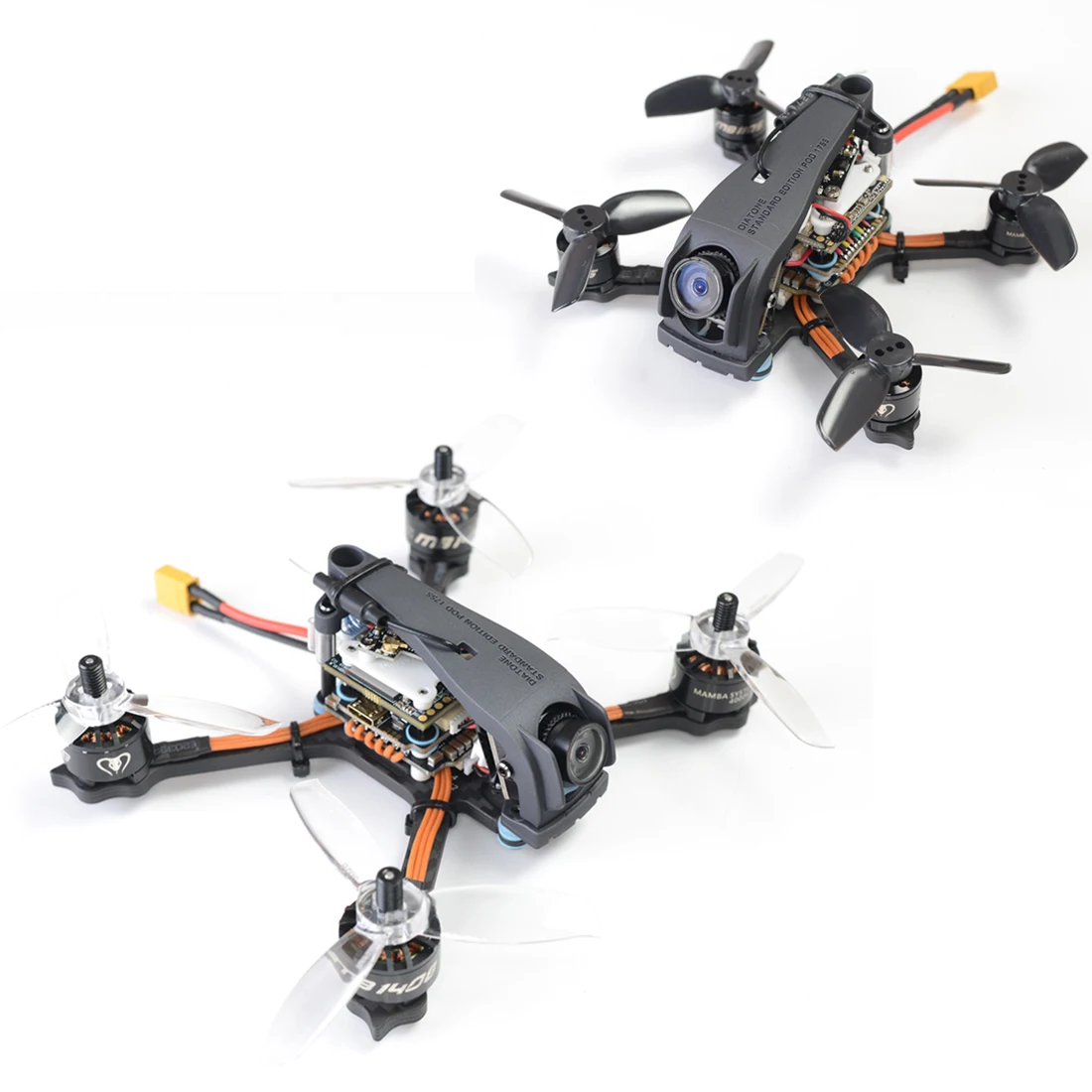 

Diatone GT R249 HD Edition 2 Inches 4S FPV Racing RC Drone PNP RunCam Split Mini 2 TX200 F4 OSD Educational Toy For Kids - Grey