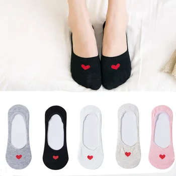 

Cartoon Banana Fruit Patterned Women Ankle Breathable Low Sock Seamless Invisible Socks Slippers Female Cotton Boat Short Socks