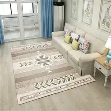 Скандинавский ковер для гостиной, чайный коврик для стола, современный минималистичный спальный диван, американская комната, прямоугольные напольные коврики