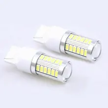2x LED Bulb T20 7443 W21W 1156 BA15S P21W Canbus No Error Auto Backup Reverse Lamp Car Lamp Brake Bulbs 3157 3156 3047 white