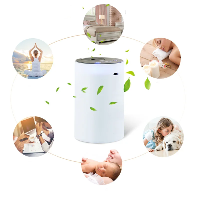 

Waterless & Wireless Essential Oil Nebulizing Car Aromatherapy Diffuser Rechargeable Diffusers Aroma Car Freshener Aromatherapy